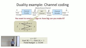 NASIT 2019 Padovani Lecture - Kannan Ramchandran - On duality, encryption, sampling and learning