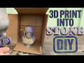 3D Print to 🪨 Stone Finish DIY - Will it Mortar?