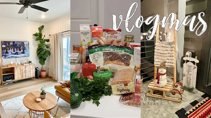 VLOGMAS DAY 1! | grocery haul + productive day in my life