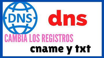 Aprende COMO MODIFICAR ⚡ TU DNS (tutorial) registros (CNAME y TXT) desde CPANEL✔. En 3 minutos!!
