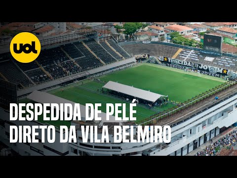 Velório de Pelé: assista ao vivo às imagens oficiais da despedida ao Rei na Vila Belmiro