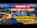 Immigrer au manitoba au canada  voici les emplois disponible 