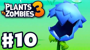 Hydrangea! Exclusive Club Plant! - Plants vs. Zombies 3 - Gameplay Walkthrough Part 10