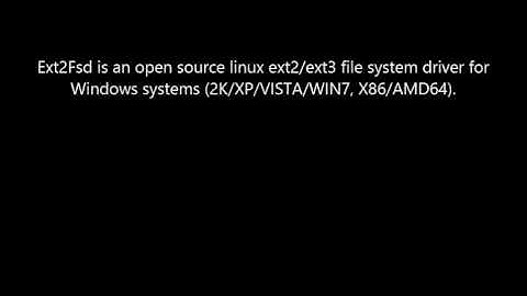 Download Ext2 File System Driver for Windows Here!