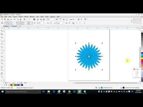 Học Corel DRAW: Nhóm và rã nhóm các đối tượng trong CorelDRAW