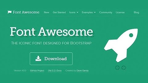 Web Design How to use font awesome