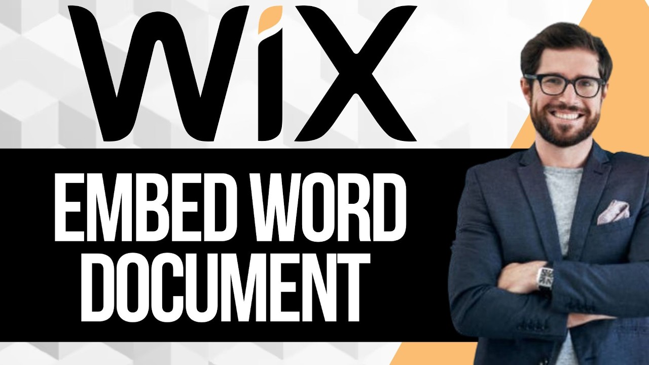 How to Embed a Word Document to Your Wix Website - YouTube