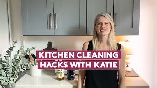 Kitchen Cleaning Hacks with Katie | Deep Cleaning Hacks That Actually Work!! | Real Simple @ Home