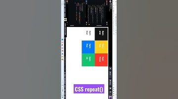 CSS Repeat function uses in a grid layout #shorts #cssgrid #csstutorialtamil