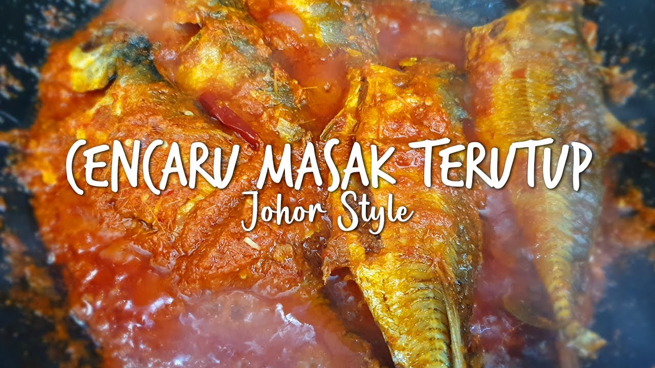 Vlog #176  Ikan Cencaru Masak Terutup  Johor Style - YouTube