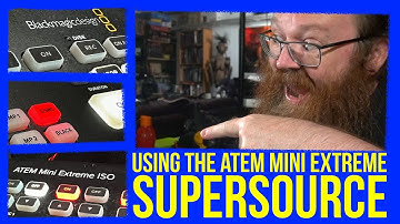 CREATE BETTER VIDEOS with SUPERSOURCE on the ATEM Mini Extreme