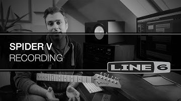 Recording with Spider V | Line 6
