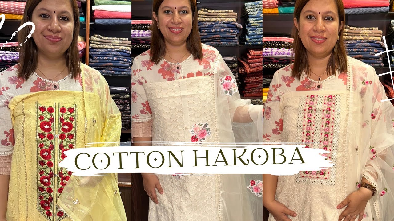 hakoba kurti design - YouTube