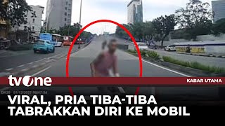 Download lagu Polisi Kantongi Identitas Pria Modus Tabrakan Diri ke Pengendara Mobil | tvOne