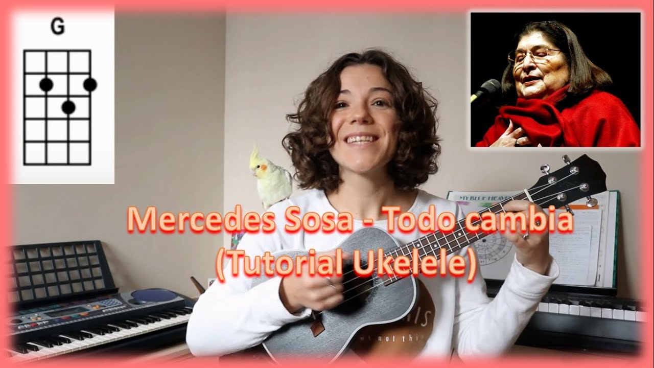 Mercedes Sosa - Todo cambia (Tutorial Ukelele)
