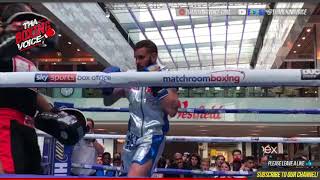 🥊 Cedrick Peynaud warms up for Conor Benn Revenge 💥