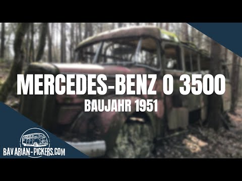 Bergung "Mercedes-Benz O 3500" Omnibus - Bavarian Pickers