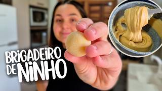 THE ULTIMATE Ninho MILK BRIGADEIRO RECIPE: Creamy, Easy, and Perfect for Rolling! screenshot 4
