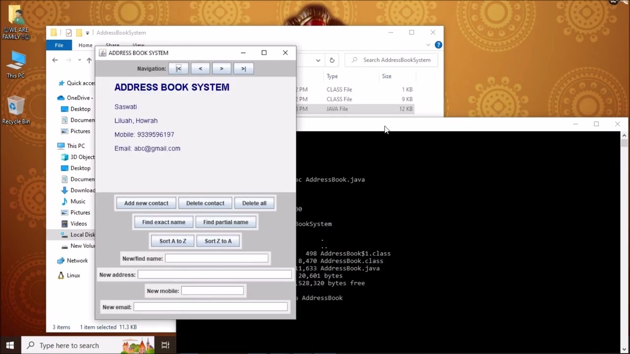 CODSOFTJUNE-Intern-Saswati-Address-Book-System-Task-5
