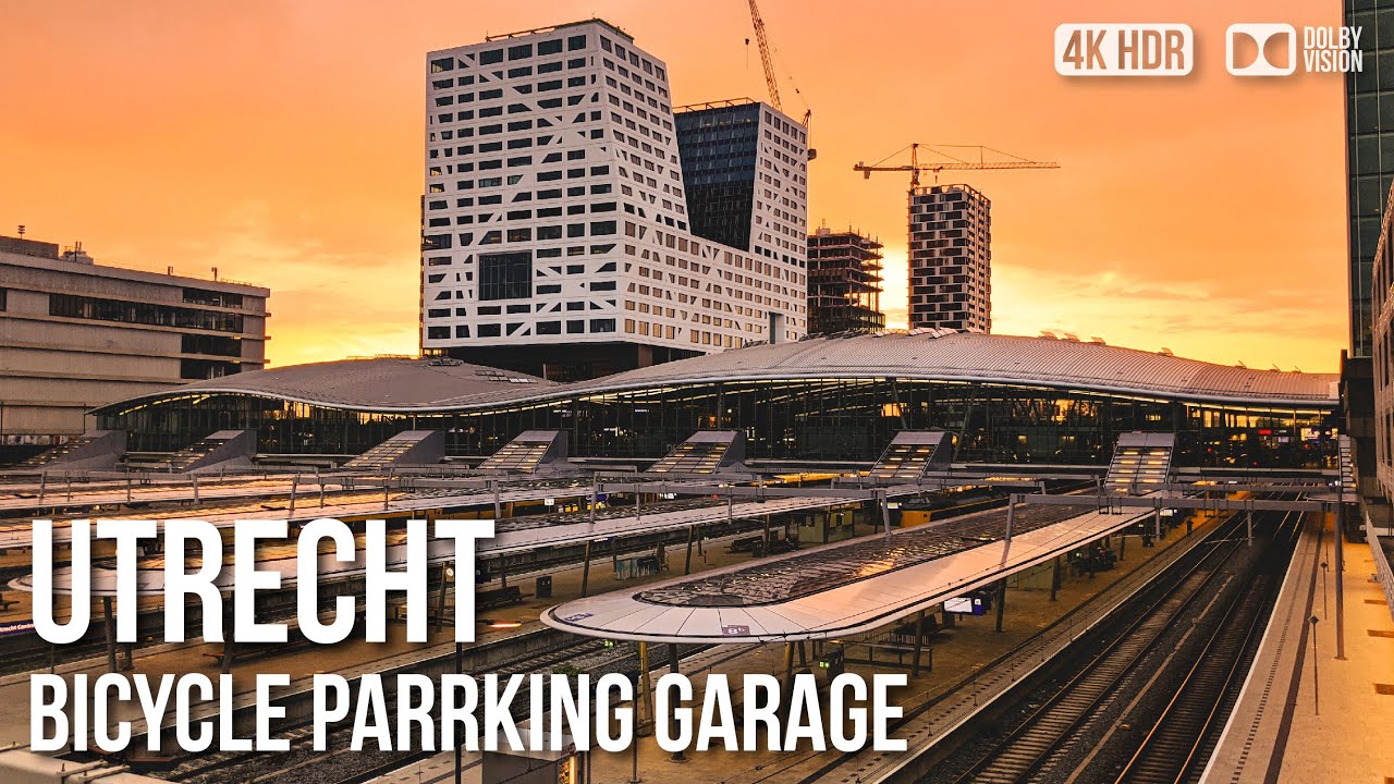 Utrecht Central Railway Station Netherlands 4k Walking Tour Youtube