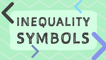 How To Read Inequality Symbols