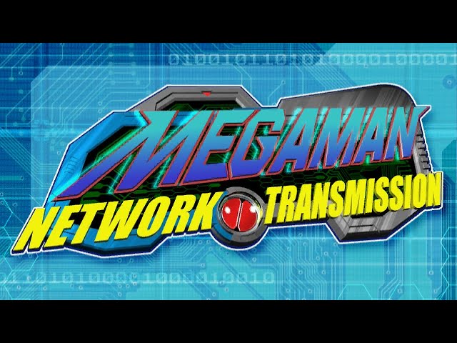 Blazing Internet ~ Eye Catch - Mega Man Network Transmission class=