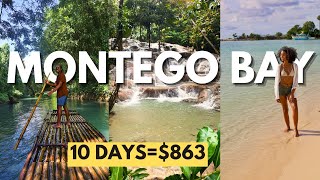 Exploring MONTEGO BAY & OCHO RIOS | Jamaica Travel Vlog | Martha Brae Rafting | Dunns River Falls