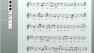 Recorder Notes - In Dreams chords