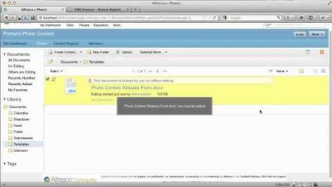 Alfresco Share, Mobile, & CMIS