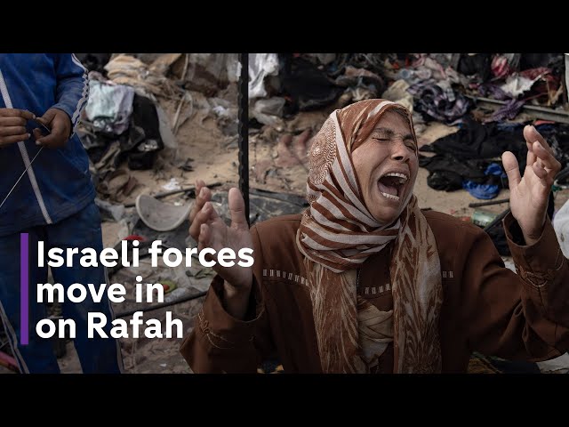 Israel Hamas war: Tanks move into central Rafah as thousands flee class=