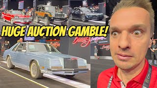 Taking a HUGE RISK selling my car collection at a no reserve auction!