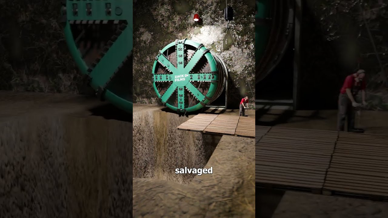 How Tunnel Boring Machines Get Out 