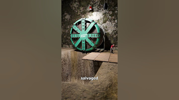 কিভাবে টানেল বোরিং মেশিন বের হয় 🤨