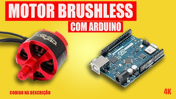 COMO CONTROLAR UM MOTOR BRUSHLESS DE AEROMODELO COM ARDUINO
