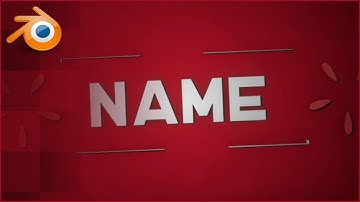 FREE 2D Intro | Blender ONLY Template | With Tutorial