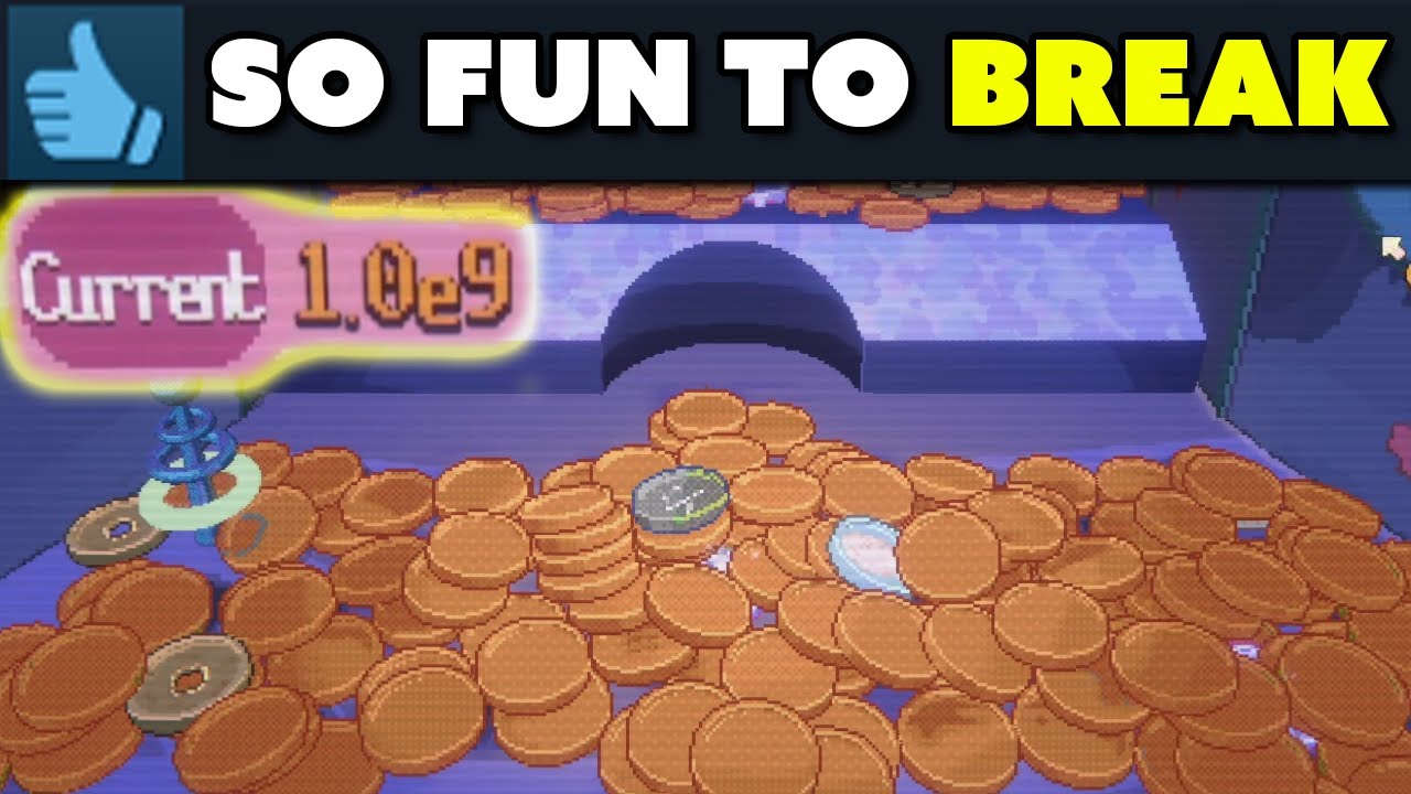 I Broke This ADDICTIVE Roguelike Coin Pushing Game - YouTube