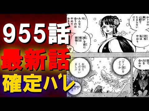 ワンピース955 確定詳細 ゾロが閻魔を手に入れ進化を ルフィも流桜を習得し遂に決戦の舞台へ ワンピース研究会