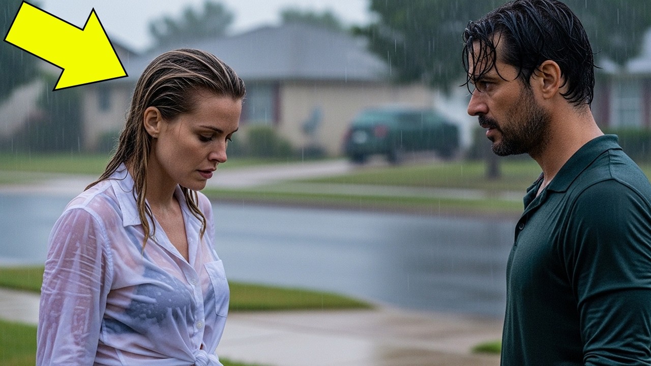 “NÃO OLHE PARA MINHA CAMISA MOLHADA…” — MAS O PAI SOLTEIRO JÁ TINHA VISTO TUDO