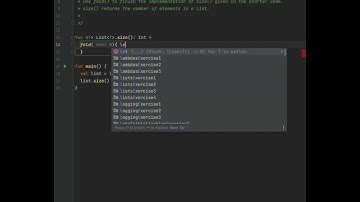 Kotlin - fold find list size super easy programming