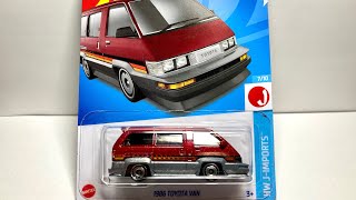 【Hotwheels】1986 Toyota van (1986 トヨタバン)