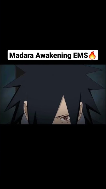 Madara Awakening Eternal Mangekyou Sharingan EMS