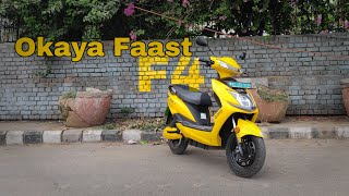 Okaya Faast F4 Electric Scooter Walkaround Video | ElectricBikeWale