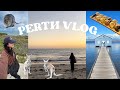 Perth travel vlog vegan food caversham fremantle swan valley rottnest island kings park 