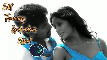 Edit trending spot colour effect vedios on alight motion |Alight motion|Arun 129 creations|