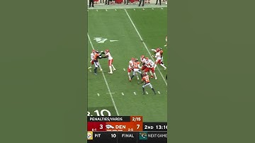 Broncos with a forced fumble vs. Chiefs