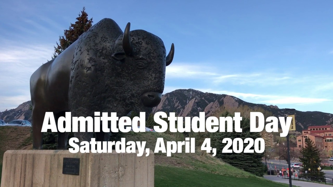 Admitted Student Day 2020 YouTube