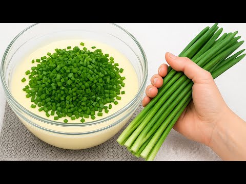 Зелёный лук есть? Готовим НЕ САЛАТ! Все стоят в очереди за добавкой😋