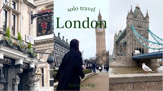 My first time in London 🇬🇧｜Solo travel vlog