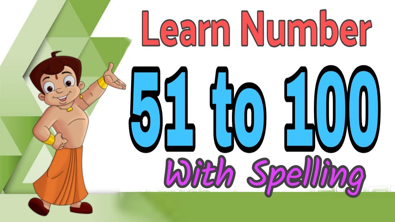 leran-numbers-51-to-100-with-spelling-number51to100-youtube
