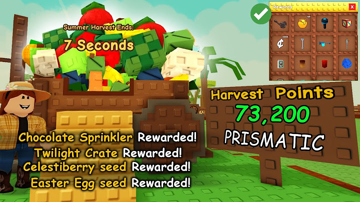 ULTIMATE SUMMER HARVEST Points Grow a Garden FULL GUIDE All REWARDS Roblox